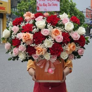 Hoa chúc mừng CM7